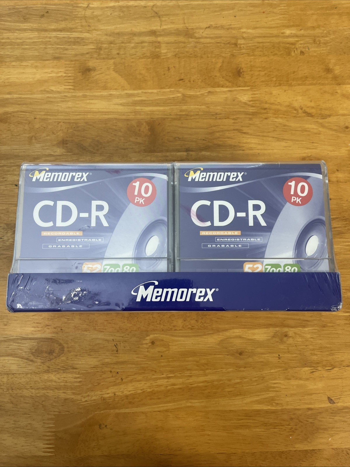 Sealed Memorex Bulk Office Pack CD-R Disc 6 Individual Pkgs of 10, 60 total new