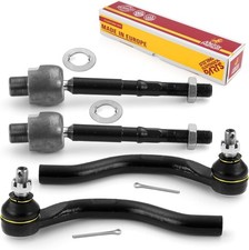 Metrix Premium Chassis Parts - 4 PC Inner  Outer Tie Rod End Kit Fits 2013-2022