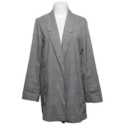Stradivarius, Blazer, Größe: L, Grau, Elasthan/Polyester/Viskose, Glencheck #DmT