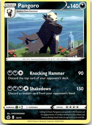Pangoro 174/264 Uncommon Fusion Strike Pokemon Lightly Played