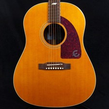 Epiphone Masterbilt texanische Akustikgitarre gealtert antik natürlich...