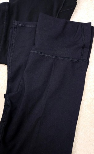 (Lot Of 6) All In Motion Solid Black Knit Leggings - Youth Girl's XL (14/16) - Picture 4 of 10