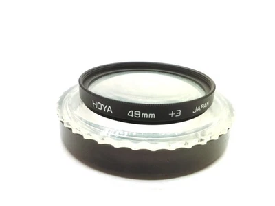 Genuine HOYA +3 Macro Close-Up 49mm Filter - Image 1 of 2