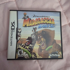 Madagascar Kartz Nintendo DS Racing Game w/ Manual E Rated NTSC Activision