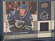 2009-10 Upper Deck UD Game Jersey Mason Raymond #GJ-MR
