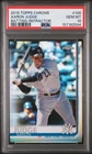 157182594 Aaron Judge 2019 Topps Chrome #100 Refractor PSA 10