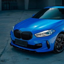Oneway Frontspoiler passend für BMW 1er F40 M-Pack/M135i 2019- - Schwarz glänzen