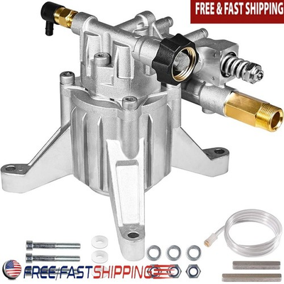 #ad #ad Vertical Pressure Washer Pump 3000 PSI 2.5 GPM Easy Start Adjustable Unloader US $136.92