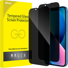 Jetech Privacy Full Coverage Screen Protector for Iphone 17E 2026 / Iphone 16E