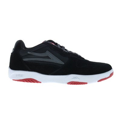 Lakai Ludlow MS2240142B00 Mens Black Suede Skate Inspired Sneakers Shoes