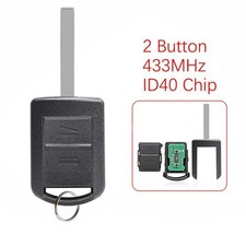 433MHz Remote Key Fob For Vauxhall Opel Corsa C Meriva Combo VAN Tigra UK