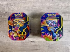 Pokemon Mega Charizard ex Tins SET OF 2 Available - New - Sealed 43.99 EACH