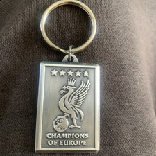 Liverpool FC champions of Europe Football keychain