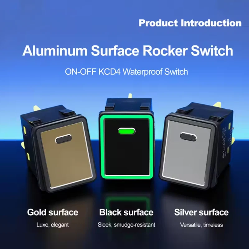 Botão swich de metal preto 22 mm interruptor momentâneo à prova d'água soquete livre - Imagem 3 de 4
