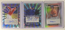 Baseball Donruss & Prizm 3 auto card lot Cooper Hjerpe Anthony Gutierrez Haskin