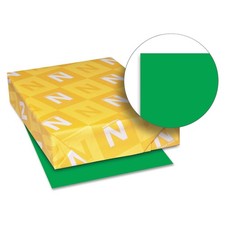 Astrobrights Color Cardstock, 65 lb Cover Weight, 8.5 x 11, Gamma Green, 250/Pck