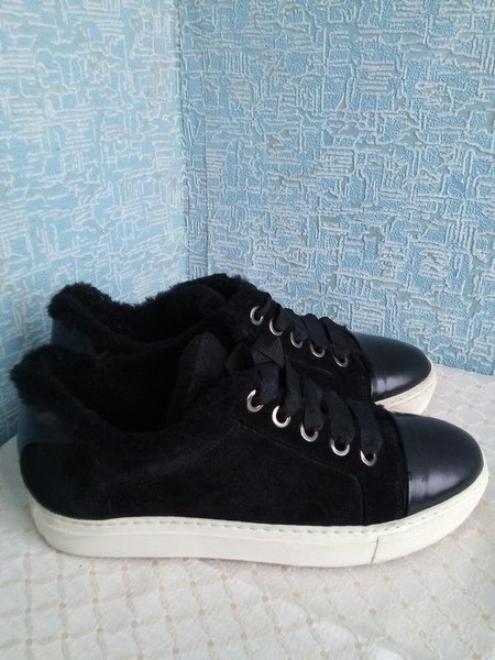 Women Billi Bi Boots Black Suede 38 #49HA