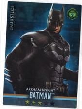 DC Injustice Gods Among Us Arcade Series 3 Arkham Knight Batman FOIL CARD #57