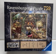 Ravensburger Escape Puzzle The Witches Kitchen 759 piece-COMPLETE w ANSWER ENVEL