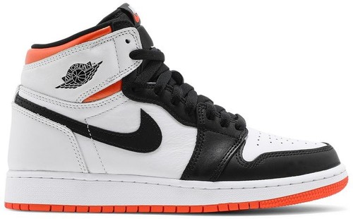 Air Jordan 1 Retro High OG Grade School Electro Orange 575441-180