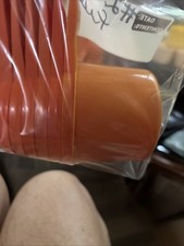 Vintage Tupperware Orange Set Of 6 Measuring Cups, Lot #2