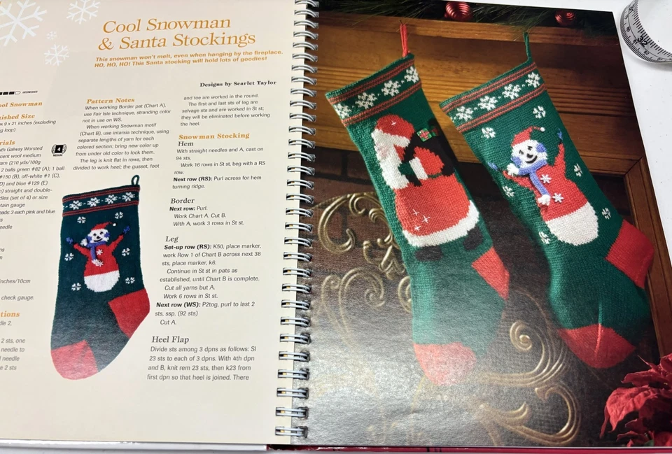 Knit Noel House Of White Birches 50 Patterns Knitting Book  Nice  Gift - Image 4 of 4