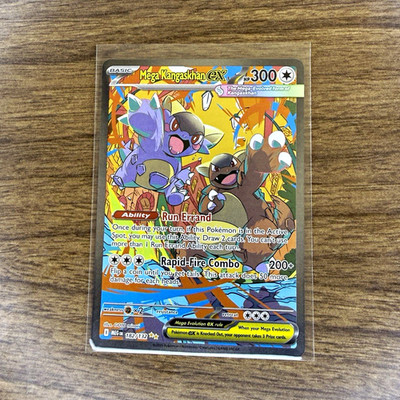 Pokemon TCG Mega Kangaskhan EX 182/132 Evolutions Full Art Holo Ultra Rare