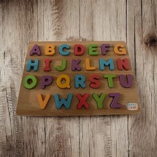 Chuckle  Roar Peekaboo Alphabet Wood Puzzle Set