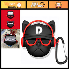 3D Cartoon Silicone Case for Beats Studio Buds - Hip-Hop Dog Protective Cover