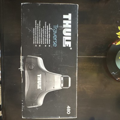Thule  Traverse 480 Foot Pack For Vehicles W/out Existing Rack.  Opened Box.  