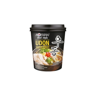 Korean Food Style Cup Udon Nudeln Geschmack Huhn 173g