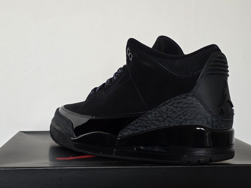 AIR JORDAN 3 RETRO BLACK CAT 45,5EU / 11,5US . DS / NEW - Bild 2 von 5