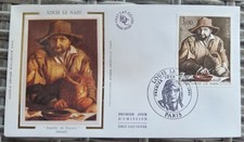 LOUIS LE NAIN, FAMILLE DE PAYSANS, PARIS, Enveloppe FDC 1er jour 1980