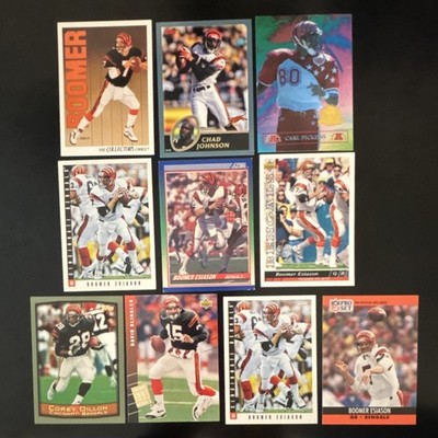 Cincinnati Bengals 10 Card Lot - Esiason,  Ocho  Johnson, Pickens, Dillon & More