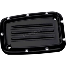 Covingtons Customs Black Dimpled Front Brake Master Cylinder Cover - C1176-B