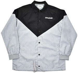 diamond supply coach jacket