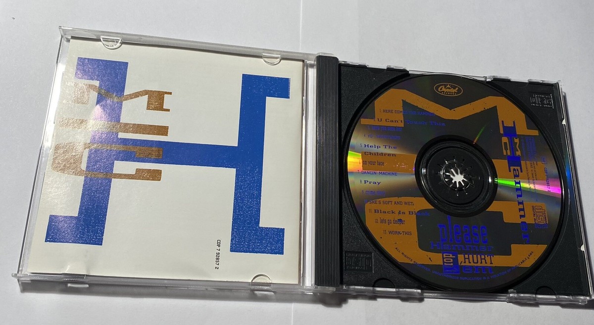Please Hammer Don't Hurt 'Em by M.C. Hammer (CD, 1990, Capitol