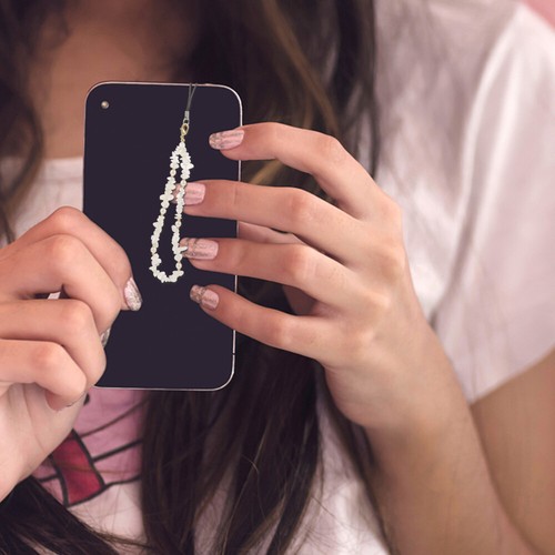 2 Pcs Mobile Phone Chain Ladies Cell Accessories Strap Charm Straps - Zdjęcie 2 z 12