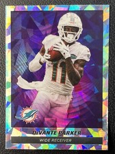 2021 Panini NFL Sticker And Card Collection Cracked Ice Foil #58 DeVante Parker