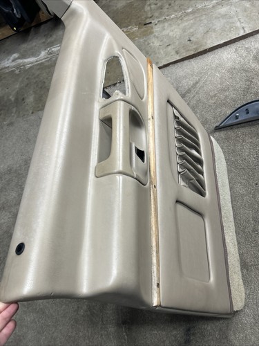 99-08 Ford Econoline Van LH RH Power Door Panels E-150 E-250 E-350 Tan OEM READ - Picture 20 of 24