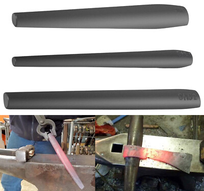 3Pcs Large Hammer Tomahawk Mouse Ax Drifts Blacksmith Tools Kit Fits Knifemakers