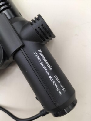 Panasonic DMW-MS2 LUMIX stero shotgun microphone used from JAPAN