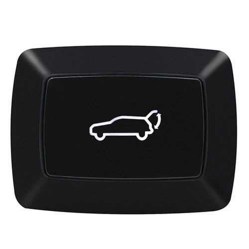 Car Trunk Door Lock Electric Tailgate Trunk Release Switch Button W/ Red Light - Foto 3 di 15