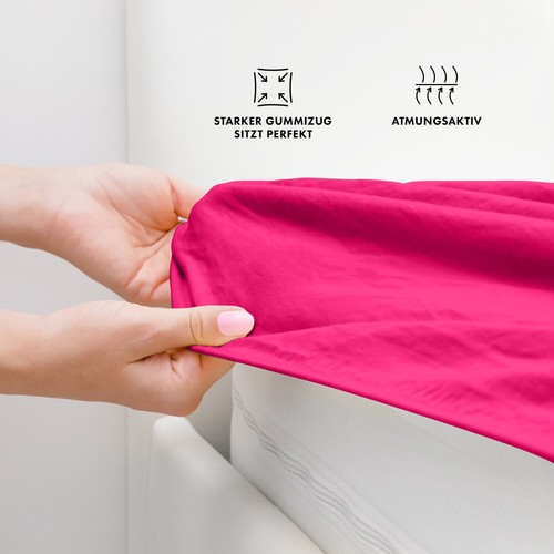 Drap-housse jersey lit à eau sommier drap-housse 200 g/m² GOLD EDITIO - Photo 24/40