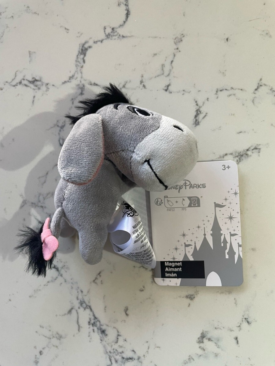 Disneyworld 2024 Magnetic Bag Pal Plush Winnie The Pooh Eeyore NWT