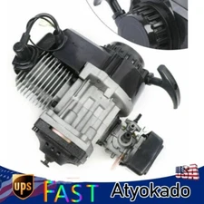 For Mini Pocket Quad Dirt Bike ATV Single cylinder 49CC Engine Motor Complete