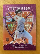 2018 Panini Chronicles Crusade Purple Mojo #17 Austin Hays RC SN/99