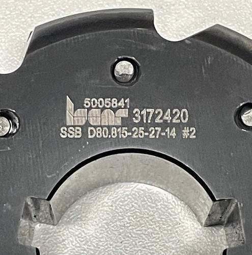 ISCAR / Fresa de placa reversible Fresa de ranura / SSB D80.815-25-27-14 #2 / 3172420 - Imagen 3 de 3