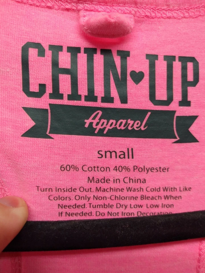 Подбородок одежда размер маленький ярко розовый Майка 027 - Изображение 2 из 3