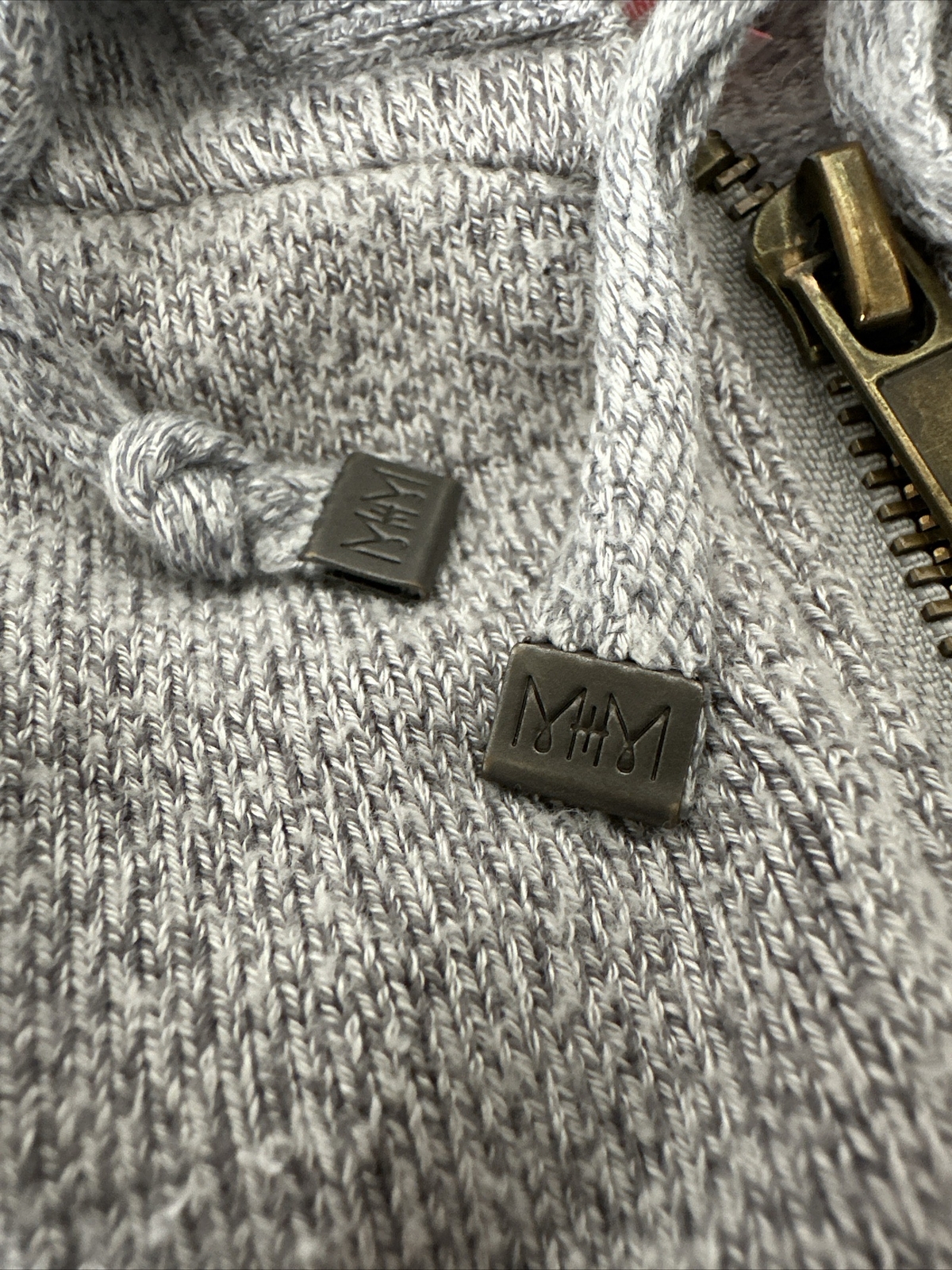 Make + Model Womens Jacket Sz Xs Heather Gray Cro… - image 8